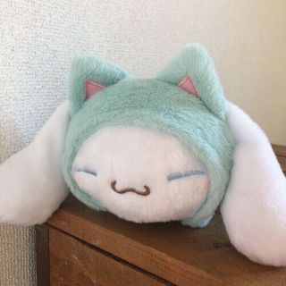 Sanrio Cinnamoroll Koneko Neko Costume Plush Mascot Doll Nesoberi Gift