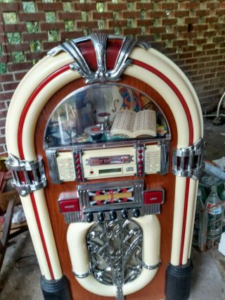 Vintage Spirit Of St.  Louis Jukebox Radio And Cd Player.  And W
