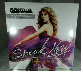 Rsd Taylor Swift Speak Now Smoke Vinyl Lp Trusted Seller Low Number