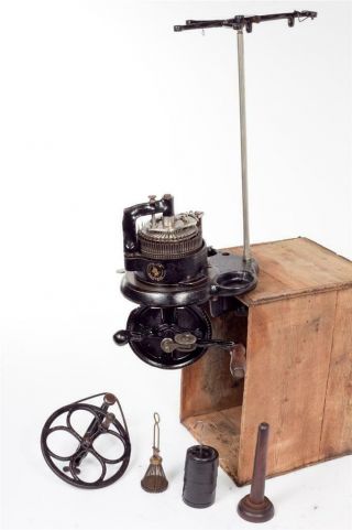 Vintage C1910 " Imperia " Circular / Cylinder Or Sock Knitting Machine