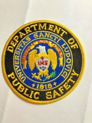St Louis Univ Dept Of Public Safety Police Patch Missouri Police Patch