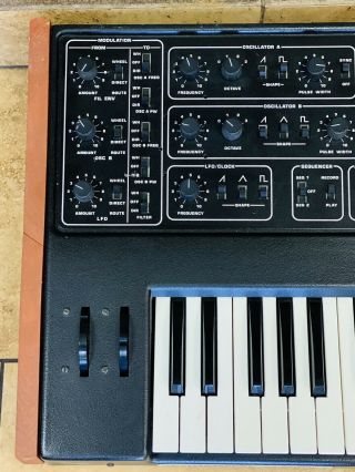 Sequential Circuits Pro One Vintage Keyboard Synthesizer 3
