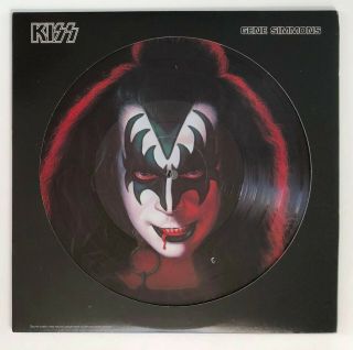 M - Picture Disc / Kiss / Gene Simmons / Nblp P 7120 1978 Us Press