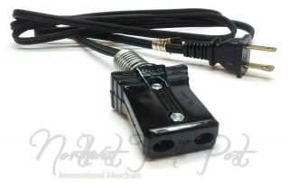 Power Cord For Weeden Live Steam Engine Model Toy Cat No 648 670 672 702 900 903