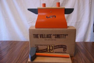 Vintage Peter - Mar The Village " Smitty " Wooden Toy,