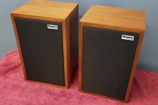 Matching Vintage Rogers Model Ls3/5a Monitor Speakers