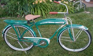 1941 Vintage Columbia Clipper Tank Bicycle Prewar Cruiser Elgin Bike 26 " Wheels