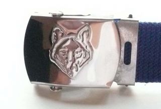 Extinct Scouts Of China (taiwan) - Wolf Cub Scout Metal Silver Color Buckle Belt