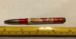 Vintage Skyline San Antonio Texas Souvenir Bullet Pencil
