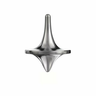 Foreverspin Stainless Steel (brush - Finish) Spinning Top - World Famous Spinning T