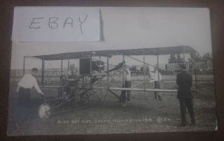 Double Winger Early Airplane Vintage 1912 