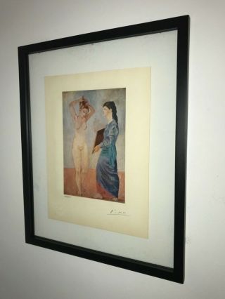 Pablo Picasso Print Signed With Certificate Of Authenticity $6250 Value