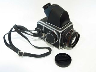 Vintage Hasselblad 500c/m A12 W/ Planar T 2.  8/80mm Lens