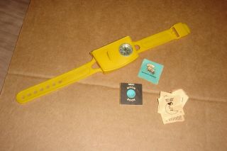 Vintage Buster Brown Compass / Sun Dial Watch Moon Mission Agent