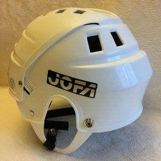Vintage Swedish White 51 - 246 SR Ice Hockey Jofa Helmet Senior 2