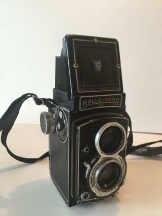 Rollei Rolleicord Va Model K3e - Type 2,  6x6 Vintage Camera,  Xenar 75mm 3.  5 Lens