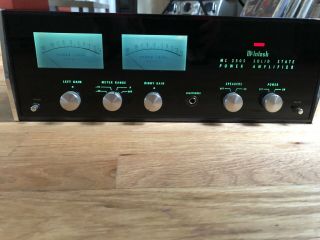 McIntosh MC 2505 Stereo Power Amplifier Vintage 2
