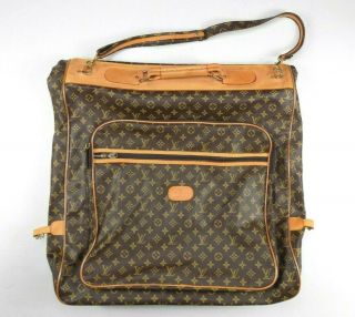 Vintage Louis Vuitton Monogram Garment Bag Luggage Authentic