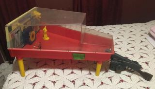 Vintage Marx Electro Shot Shooting Gallery Arcade Game Complete Rifle Toy