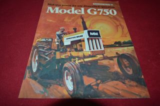 Minneapolis Moline G750 Oliver 1655 Tractor Dealer 