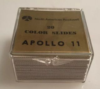 Box of 20 Color Slides APOLLO 11 North American Rockwell 2