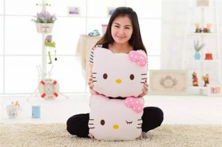 Hello Kitty pillow Plush Toy cartoon blanket pillow air conditioner stuffed toy 2