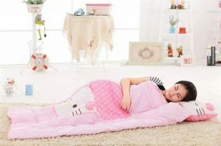 Hello Kitty pillow Plush Toy cartoon blanket pillow air conditioner stuffed toy 3