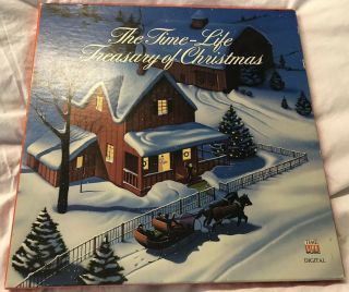 The Time - Life Treasury Of Christmas 3 Lp 1986 Box Set Elvis Presley,  Beach Boys
