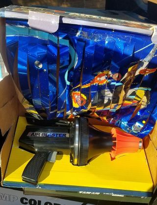 1978 Wham - O Air Blaster With Box And Space Target,  Great