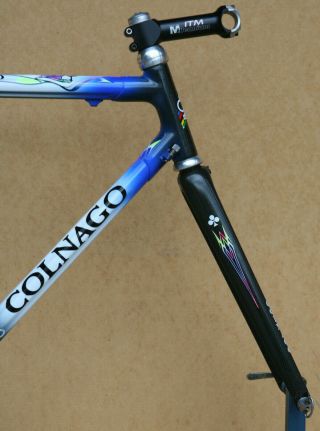 Vintage Colnago C40 Carbon fibre Team Mapei frame frameset 55cm 3