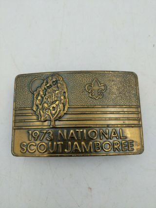 Boy Scout National Jamboree 1973 Belt Buckle B - 07