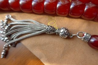 Vintage German Faturan rosary,  33 beads 3