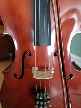 German T.  G.  Pfretzschner Cello w/ bow Vintage US ONLY 2