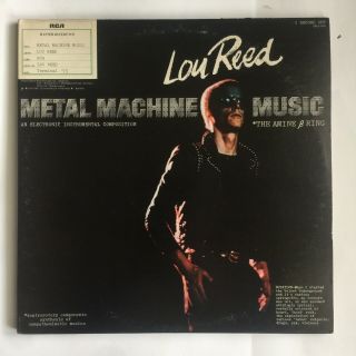Lou Reed Metal Machine Music 2 X Lp Cpl2 - 1101 Vinyl (vg, ) Promo