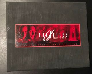 The X - Files Fight The Future Special Collector’s Edition Vhs Box Set