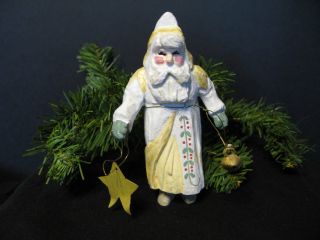 1993 House Of Hatten “peace” Santa Claus Christmas Tree Ornament – Peaceful