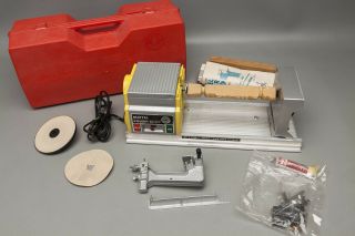 1965 Mattel 4401 Power Shop Lathe Jigsaw Drill Press Sander