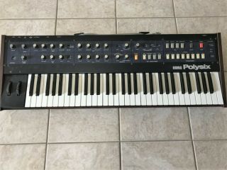 Korg Poly 6 - Poly Six - Polysix - 61 Key Synth Vintage Analog Keyboard