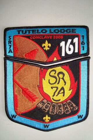 Oa Tutelo Lodge 161 Scout 2 - Patch Conclave 2008 Sr7a Fire Flap