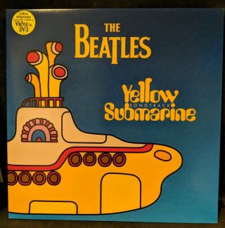 The Beatles Yellow Submarine Songtrack 1999 Limited Yellow Vinyl Lp Vinyl