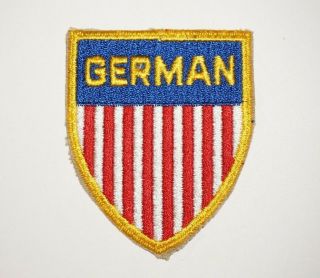 German Labor Service Patch Post Wwii Occupation Us Army P9694