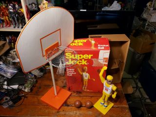 Vintage 1976 Schaper Jock Touch Basketball Game Near Complete