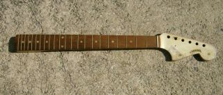 Vintage 1962 Fender Jaguar Electric Guitar Neck,  Custom Color