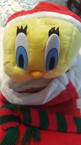1997 Warner Brothers Looney Tunes Sylvester And Tweety Christmas Stockings 3