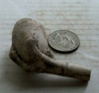 Victorian Clay Pipe Bowl Eagle Claw