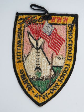 OA Lodge 200 Echockotee eX1974 - 2 Patch; Spring Fellowship [R631] 2