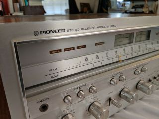 Pioneer SX - 1250 Stereo Receiver Vintage 3