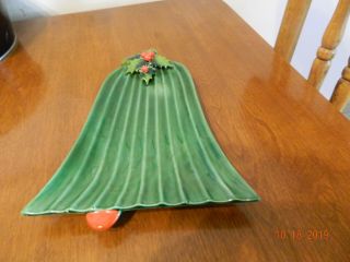 Holt Howard Christmas Tree Plate 1965 Vintage Bell Hollyberry Japan