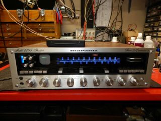 Vintage Marantz 4400 Stereo Receiver With Sqa - 2 Adapter