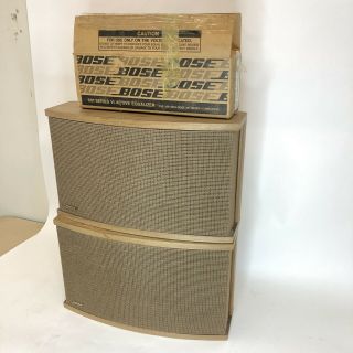 Bose 901 Series VI Speakers & Active Equalizer Vintage Set 2